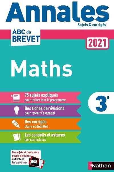Annales ABC Du Brevet 2021 Maths – Corrigé 3e