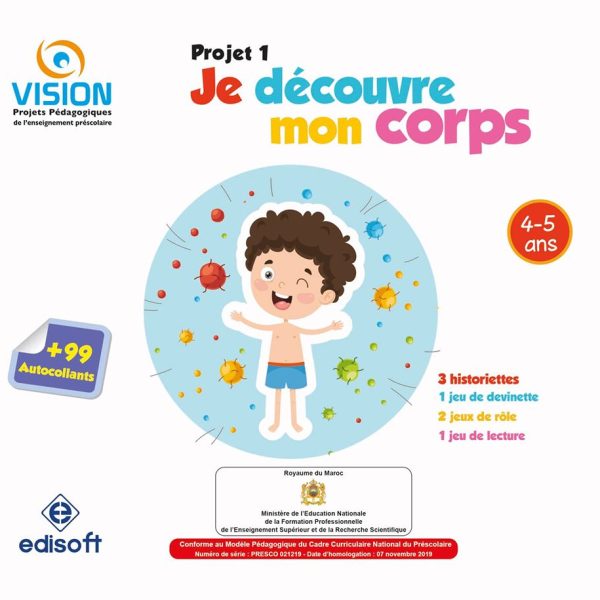 ALBUM VISION PROJET 1 4/5 JE DECOUVRE MON CORPS
