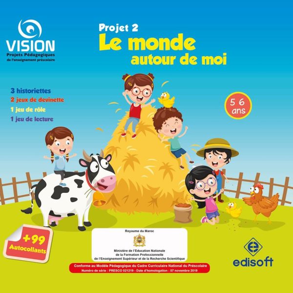 ALBUM VISION 5/6 N2 LE MONDE AUTOUR DE MOI