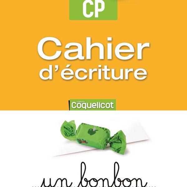 COQUELICOT CAHIER D'ECRITURE CP -HACHETTE-
