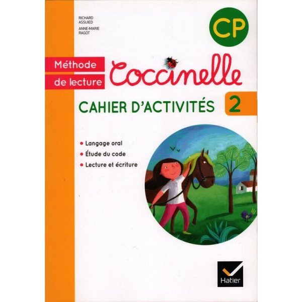 COCCINELLE CP CAHIER D'ACTIVITES 2 -HATIER-