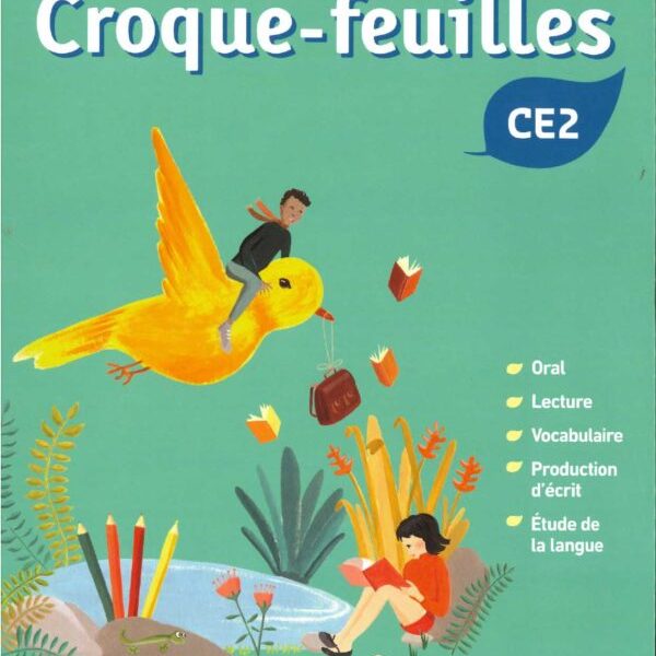CROQUE FEUILLES CE2 LIVRE+CAHIER-NATHAN-