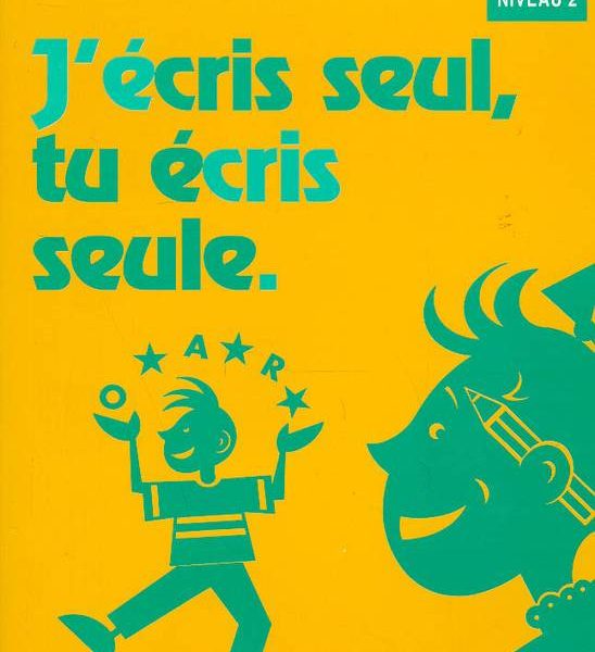 J'ECRIS SEUL TU ECRIS SEULE CM1 NATHAN