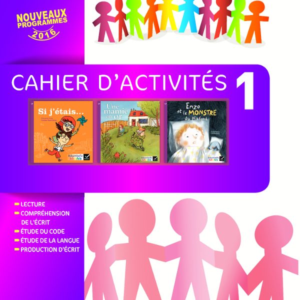 METHODE DE LECTURE CP RIBAMBELLE SERIE VIOLETTE CAHIER D'ACTIVITE 1 + LIVRET D'ENTRAINEMENT 1