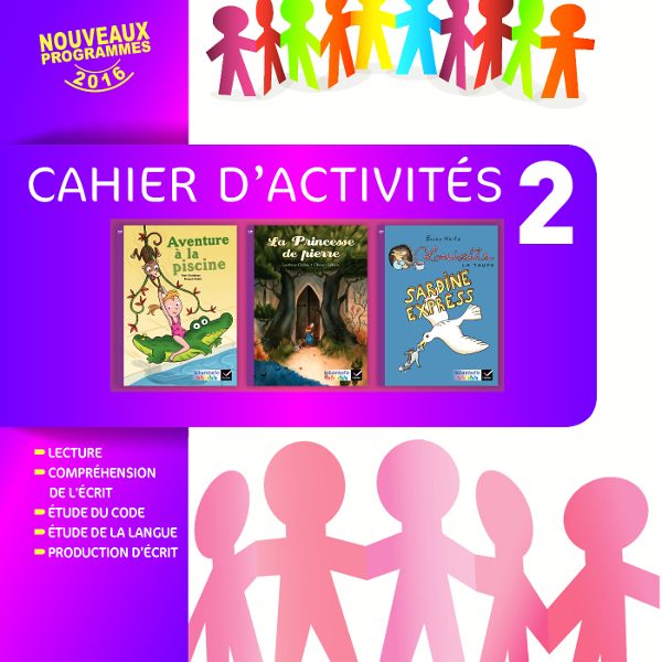 METHODE DE LECTURE RIBAMBELLE CP SERIE VIOLETTE CAHIER D'ACTIVITE 2 + LIVRET D'ENTRAINEMENT 2