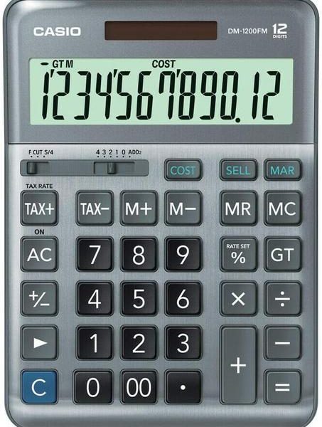 Calculatrice CASIO DM-1200FM