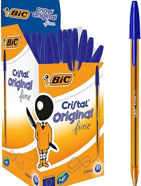 Stylo à bille BIC CRISTAL FINE 0.8mm