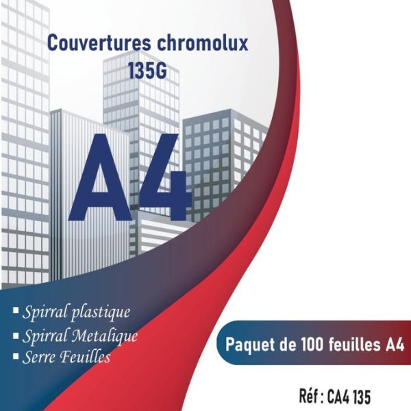 Papier Couche A4 135G