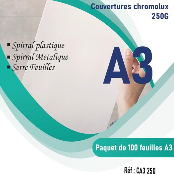 Papier Couché A3 250G