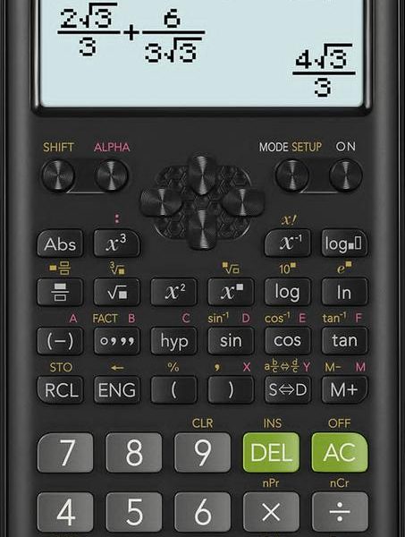 Calculatrice Scientifique CASIO FX-82ES PLUS2nd edition