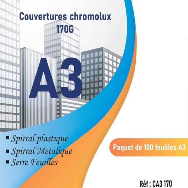Papier Couche A3 170G