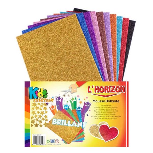 Papier Mousse Brillant A4 L'HORIZON