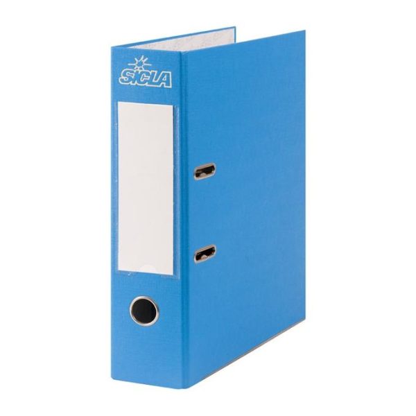 Classeur à Levier A4 Dos 8cm en Simili Cuir SICLA