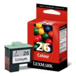Cartouche 3 couleurs n°26 10N0026 Lexmark