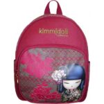 Mini Sac à dos Kimmidoll 15329 Rouge - Maternelle - Graffiti