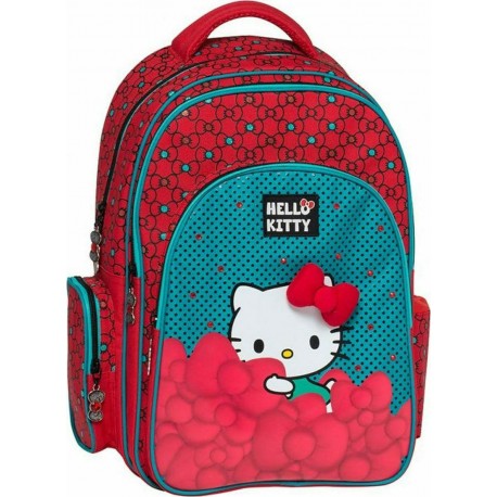 15608-large-default-1.jpg Sac à dos Hello Kitty Rouge 208211 - Graffiti – Image 1