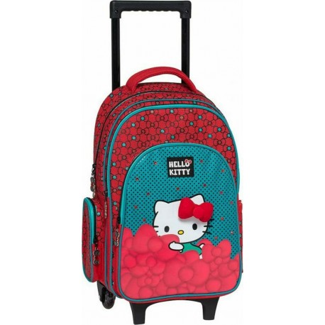 15614-large-default-1.jpg Cartable à roulettes Hello Kitty Rouge 208251 - Graffiti – Image 1