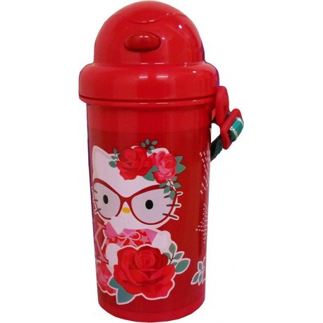 15615-large-default-1.jpg Gourde en plastique Hello Kitty 198412 - Graffiti – Image 1