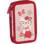Trousse garnie double Hello Kitty Rose 198331 - Graffiti