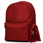 Sac à dos Polo Double Scarf - 2 Poches - Jean Rouge Fonçé