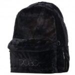 Sac à dos Polo Backpack KITANA - 1 Poche - Fourrure Noire