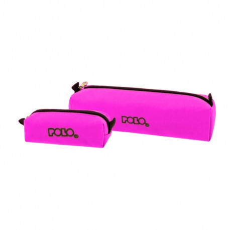 15766-large-default-1.jpg Trousse + Mini Trousse Polo Wallet - Fuschia – Image 1