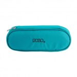 Trousse Ovale Polo Box Turquoise - 1 Compartiment