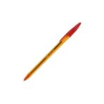 STYLO BILLE BIC ORANGE POINTE FINE ROUGE