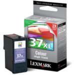 Cartouche 3 couleurs n°37 XL Lexmark