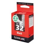 Cartouche noire n°32 Lexmark 18CX032E