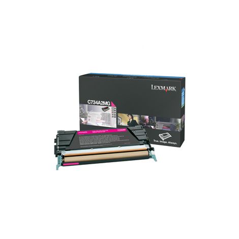 1_c734a2mg_lg.jpg Toner LEXMARK Laserjet Magenta (Réf : C734A2MG) – Image 1