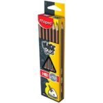 Boite de 12 Crayons à papier Maped Black Peps HB2