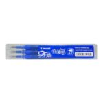 3 Recharges Pilot Frixion Bleu 0.7