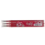 3 Recharges Pilot Frixion Rouge 0.7