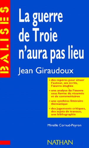 22La20Guerre20de20Troie20n27aura20pas20lieu222C20Jean20Giraudoux2020-20RC3A9sumC3A920analytique2C20commentaire20critique2C20documents20complC3A9mentaires.jpg La Guerre de Troie n'aura pas lieu, Jean Giraudoux - Résumé analytique, commentaire critique, documents complémentaires – Image 1