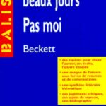 Oh les beaux jours, "Pas moi", Samuel Beckett  - Des repères pour situer l'auteur...