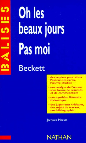 22Oh20les20beaux20jours222C2022Pas20moi222C20Samuel20Beckett2020-20Des20repC3A8res20pour20situer20l27auteur-.jpg Oh les beaux jours, "Pas moi", Samuel Beckett - Des repères pour situer l'auteur... – Image 1