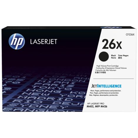 26x.jpg Toner HP 26X grande capacité LaserJet Noir d'origine (CF226X) – Image 1