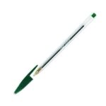 STYLO BILLE BIC CRISTAL VERT
