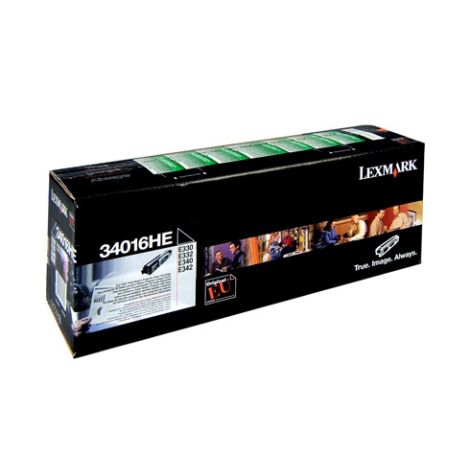 34016he.jpg Toner LEXMARK Laserjet Noir (Réf : 34016HE) – Image 1