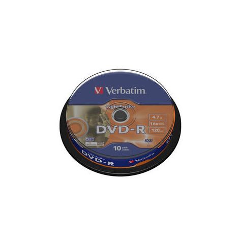 43643_angle_1.jpg Boite de 10 DVD-R Recordables Verbatim Lightscribe V1.2 – Image 1