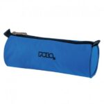 Trousse Ronde Polo Big Roll - Bleu à Carreaux