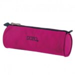 Trousse Ronde Polo Big Roll - Rose à Carreaux