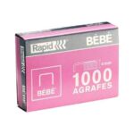 Boite de 1000 Agrafes RAPID BEBE 8/4