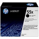 Toner HP 55X grande capacité LaserJet Noir (CE255X)