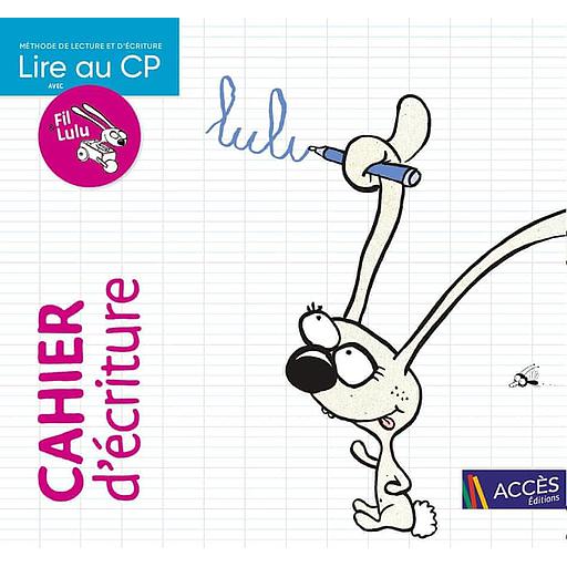 5BACC2103825D20Lire20au20CP20avec20Fil202620Lulu2020-20Cahier20d27C3A9criture.jpg Lire au CP avec Fil & Lulu - Cahier d'écriture – Image 1