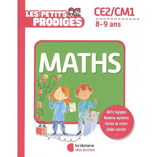 5BLP94056035D20Les20petits20prodiges20-20Maths20CE2-CM1.jpg Les petits prodiges - Maths CE2-CM1 – Image 1