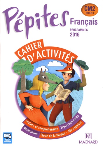 5BMAG5031685D20PC3A9pites20FranC3A7ais20CM220-20Cahier20d27activitC3A9s.jpg Pépites Français CM2 - Cahier d'activités – Image 1