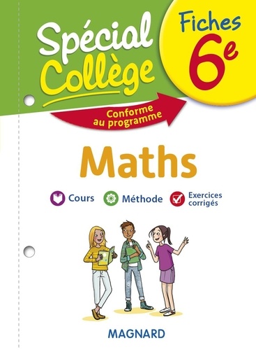 5BMAG7583915D20SpC3A9cial20CollC3A8ge20Fiches20-20Fiches20maths206e.jpg Spécial Collège Fiches - Fiches maths 6e – Image 1