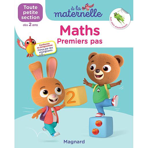 5BMAG7769065D20A20la20maternelle2C20Maths20Toute20petite20section2020-20Premiers20pas.jpg A la maternelle, Maths Toute petite section - Premiers pas. Avec plein d'autocollants – Image 1